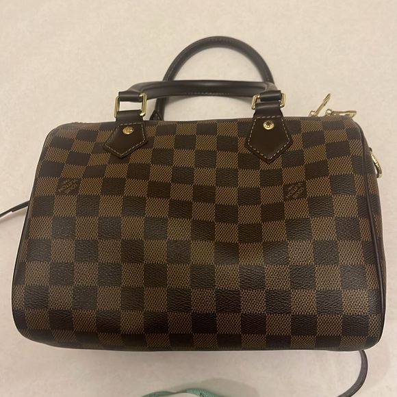 LV Inspired Damier Ebene Speedy Bandouliere - Picture 3 of 7